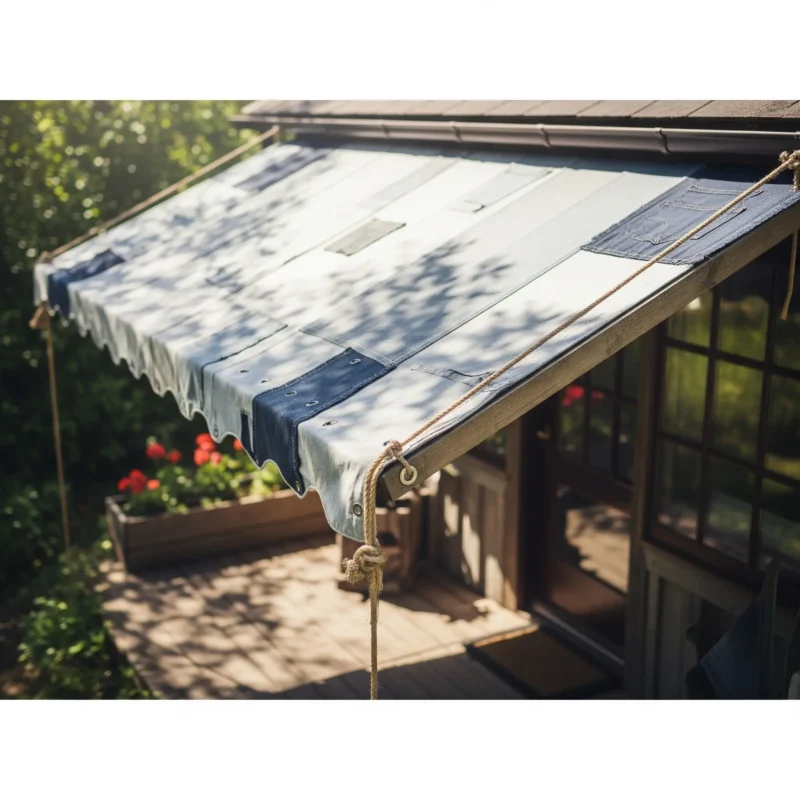toldo caseiro
